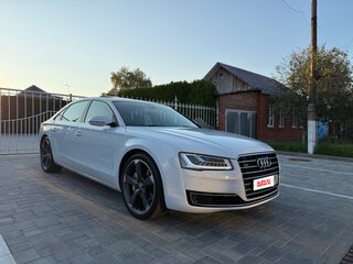 2014 Audi A8 III (D4) Рестайлинг, белый, 2149999 рублей, вид 1