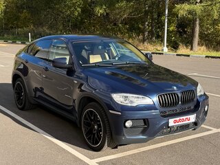 2013 BMW X6 30d I (E71) Рестайлинг, синий, 2100000 рублей, вид 2