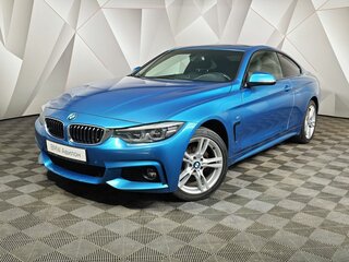 2017 BMW 4 серии 420i xDrive F32/F33/F36 Рестайлинг, синий, 2740000 рублей, вид 1