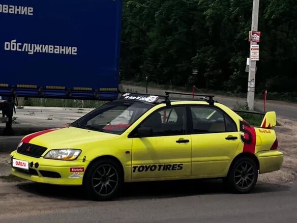 2001 Mitsubishi Lancer IX, жёлтый, 170000 рублей - вид 24