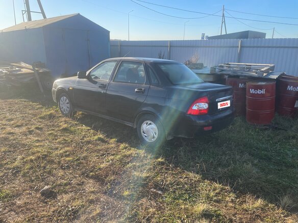 2008 Lada (ВАЗ) Priora I, чёрный, 140000 рублей - вид 18