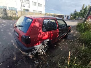 1992 Volkswagen Golf III, красный, 105000 рублей, вид 1