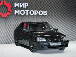 2007 Hyundai Accent ТагАЗ II, синий, 400000 рублей, вид 3