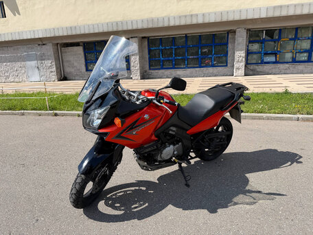 2006 Suzuki V-Strom DL 650, красный, 380000 рублей, вид 1