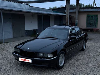 1998 BMW 7 серии 728i III (E38), чёрный, 400000 рублей, вид 1