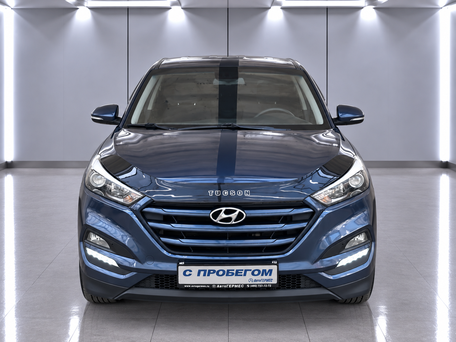 2017 Hyundai Tucson III, синий, 1450000 рублей, вид 2
