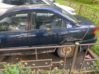 2007 Kia Spectra I Рестайлинг 2, синий, 72000 рублей, вид 5