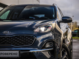2019 Kia Sportage IV Рестайлинг, синий, 2349777 рублей, вид 2