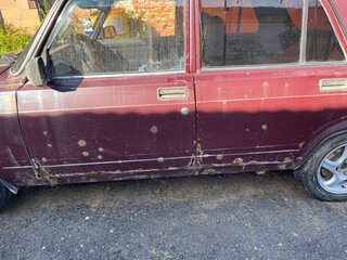2009 Lada (ВАЗ) 2107, красный, 75000 рублей, вид 4