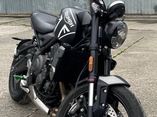 2021 Triumph Trident 660, чёрный, 740000 рублей, вид 1