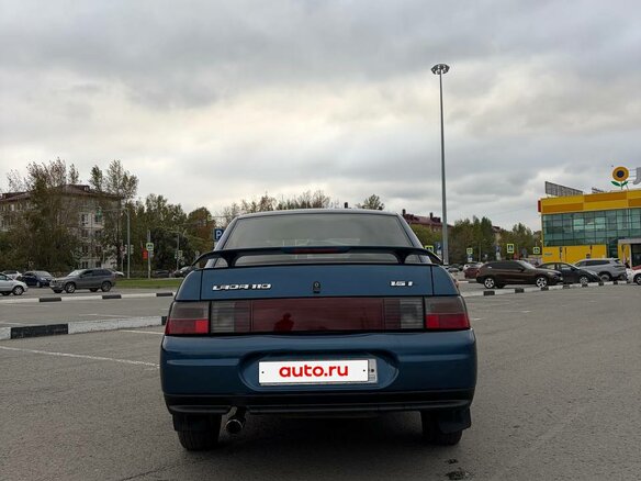 2005 Lada (ВАЗ) 2110, синий, 140000 рублей - вид 7