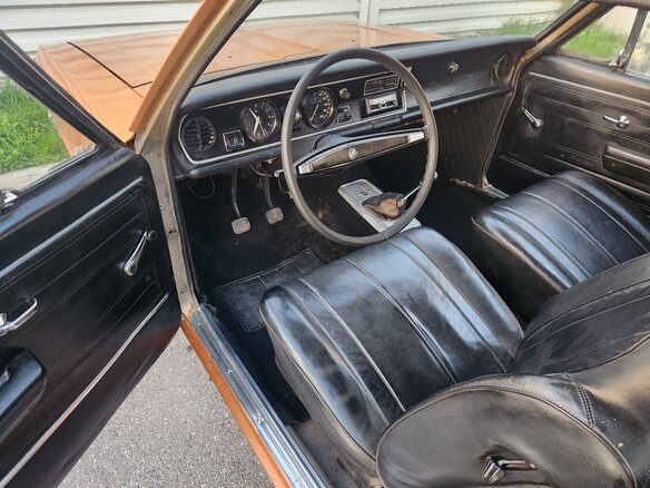1971 Opel Rekord C, оранжевый, 630000 рублей - вид 6