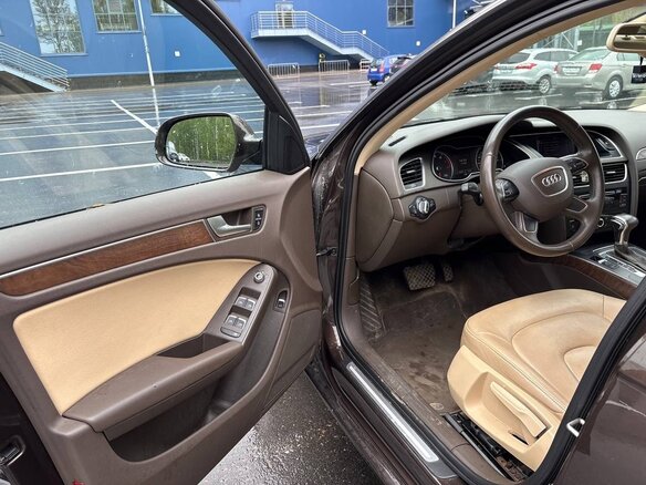 2014 Audi A4 IV (B8) Рестайлинг, коричневый - вид 4