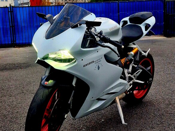2015 Ducati 899 Panigale, белый, 1050000 рублей - вид 3