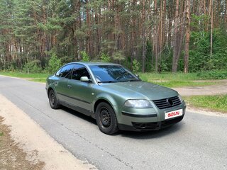 2001 Volkswagen Passat B5 Рестайлинг, зелёный, 310000 рублей, вид 2