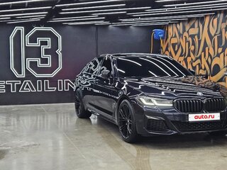 2020 BMW 5 серии 520d xDrive VII (G30/G31/G38) Рестайлинг, чёрный, 5000000 рублей, вид 5