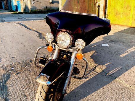 2005 Harley-Davidson Electra Glide, красный, 750000 рублей, вид 2