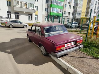 2000 Lada (ВАЗ) 2107, пурпурный, 80000 рублей, вид 4