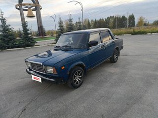 2001 Lada (ВАЗ) 2107, синий, 100000 рублей, вид 1