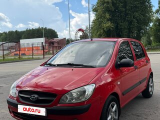 2008 Hyundai Getz I Рестайлинг, красный, 490000 рублей, вид 2
