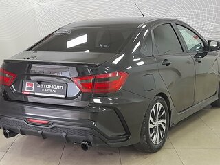 2017 Lada (ВАЗ) Vesta I, чёрный, 629000 рублей, вид 5