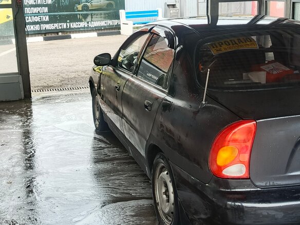 2008 Chevrolet Lanos I, чёрный, 250000 рублей - вид 3