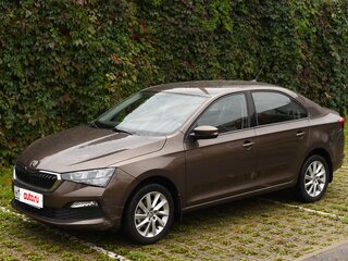 2020 Skoda Rapid I Рестайлинг, коричневый, 1650000 рублей, вид 1
