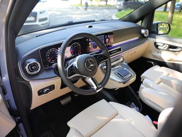 2026 Mercedes-Benz V-Класс Extra Long 300 d экстра длинный III (W447) Рестайлинг 2, серый, 14990000 рублей - вид 10