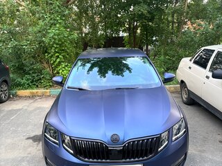 2017 Skoda Octavia III (A7) Рестайлинг, синий, 1800000 рублей, вид 1