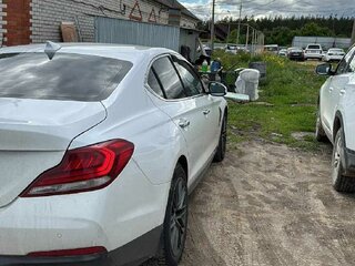 2018 Genesis G70 I, белый, 1700000 рублей, вид 4