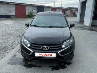 2021 Lada (ВАЗ) Granta I Рестайлинг, чёрный, 700000 рублей, вид 1