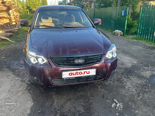 2008 Lada (ВАЗ) Priora I, пурпурный, 170000 рублей, вид 1