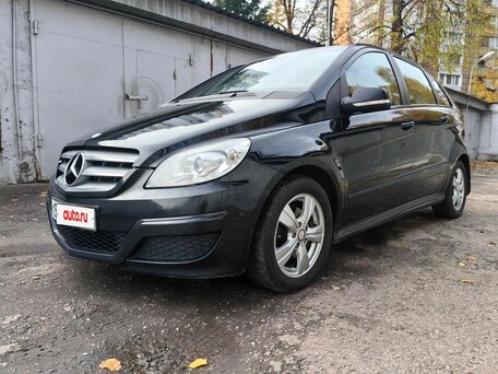 2010 Mercedes-Benz B-Класс 200 I (W245) Рестайлинг, чёрный, 590000 рублей, вид 3