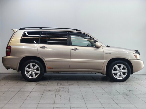 2004 Toyota Highlander I (XU20) Рестайлинг, золотистый, 950000 рублей - вид 3