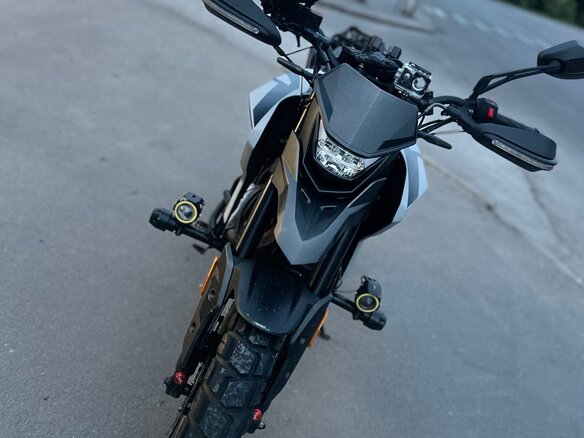 2025 Regulmoto Duke, серый - вид 1