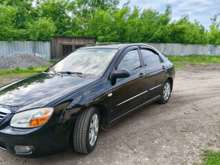 2007 Kia Cerato I, чёрный, 450000 рублей, вид 3