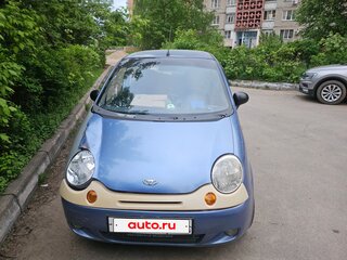 2008 Daewoo Matiz I Рестайлинг, синий, 140000 рублей, вид 1