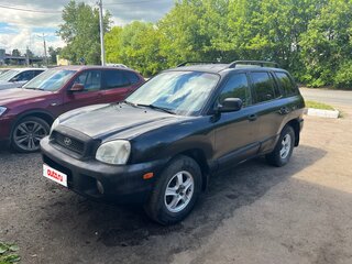 2002 Hyundai Santa Fe I, чёрный, 320000 рублей, вид 1