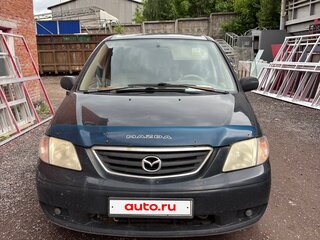 2001 Mazda MPV II (LW), чёрный, 230000 рублей, вид 1