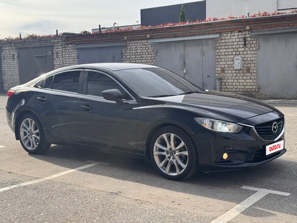 2014 Mazda 6 III (GJ), чёрный, 1350000 рублей - вид 2