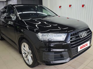 2018 Audi Q7 II (4M), чёрный, 5200000 рублей, вид 2