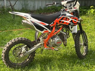 2020 Kayo Basic TT140, красный, 72000 рублей, вид 4