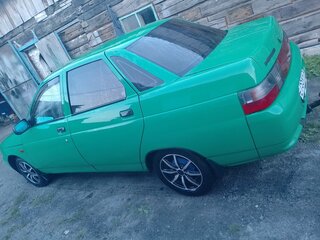 2002 Lada (ВАЗ) 2110, зелёный, 210000 рублей, вид 5