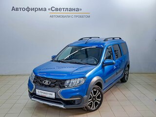 2021 Lada (ВАЗ) Largus Cross I Рестайлинг, синий, 952000 рублей, вид 4