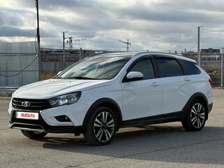 2018 Lada (ВАЗ) Vesta SW Cross I, белый, 995000 рублей, вид 1