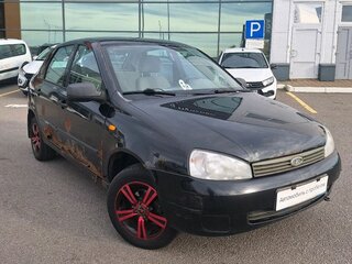 2010 Lada (ВАЗ) Kalina I, чёрный, 145000 рублей, вид 3