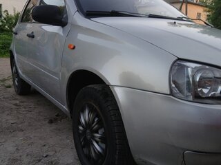 2008 Lada (ВАЗ) Kalina I, серый, 110000 рублей, вид 4