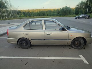 2005 Hyundai Accent ТагАЗ II, бежевый, 270000 рублей, вид 3