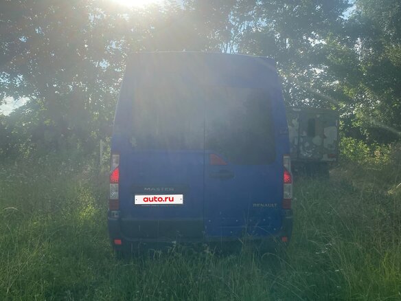 2011 Renault Master, синий, 1150000 рублей - вид 2
