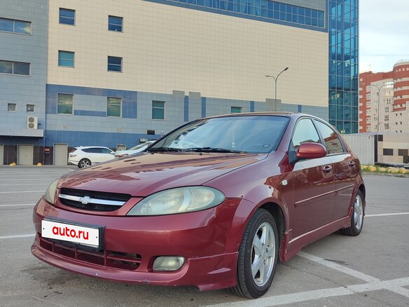 2007 Chevrolet Lacetti I, красный, 220000 рублей